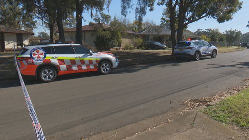 Man, woman injured at home in Hebersham, Sydney.