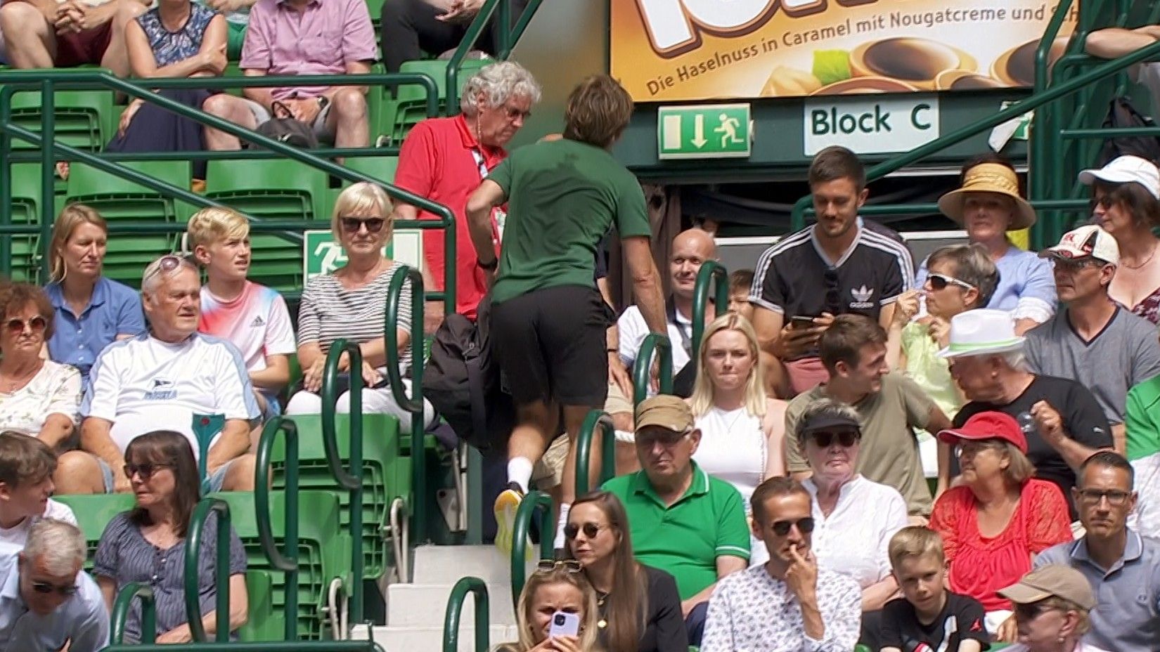 Daniil Medvedev shouts at coach, who storms out of stadium during Halle final