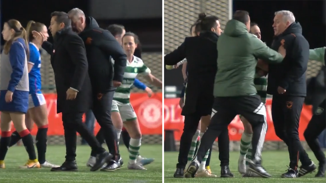 SWPL: Police investigating after Rangers coach appears to headbutt