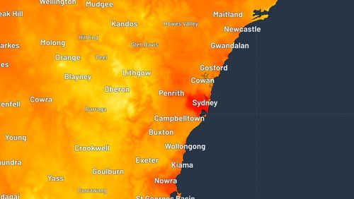 NSW heatwave