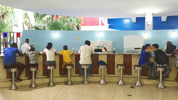 Cuba's ice-cream cathedral. Image: Anne Fullerton