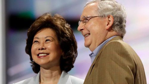 Elaine Chao and Mitch McConnell are a Republican power couple in Washington.