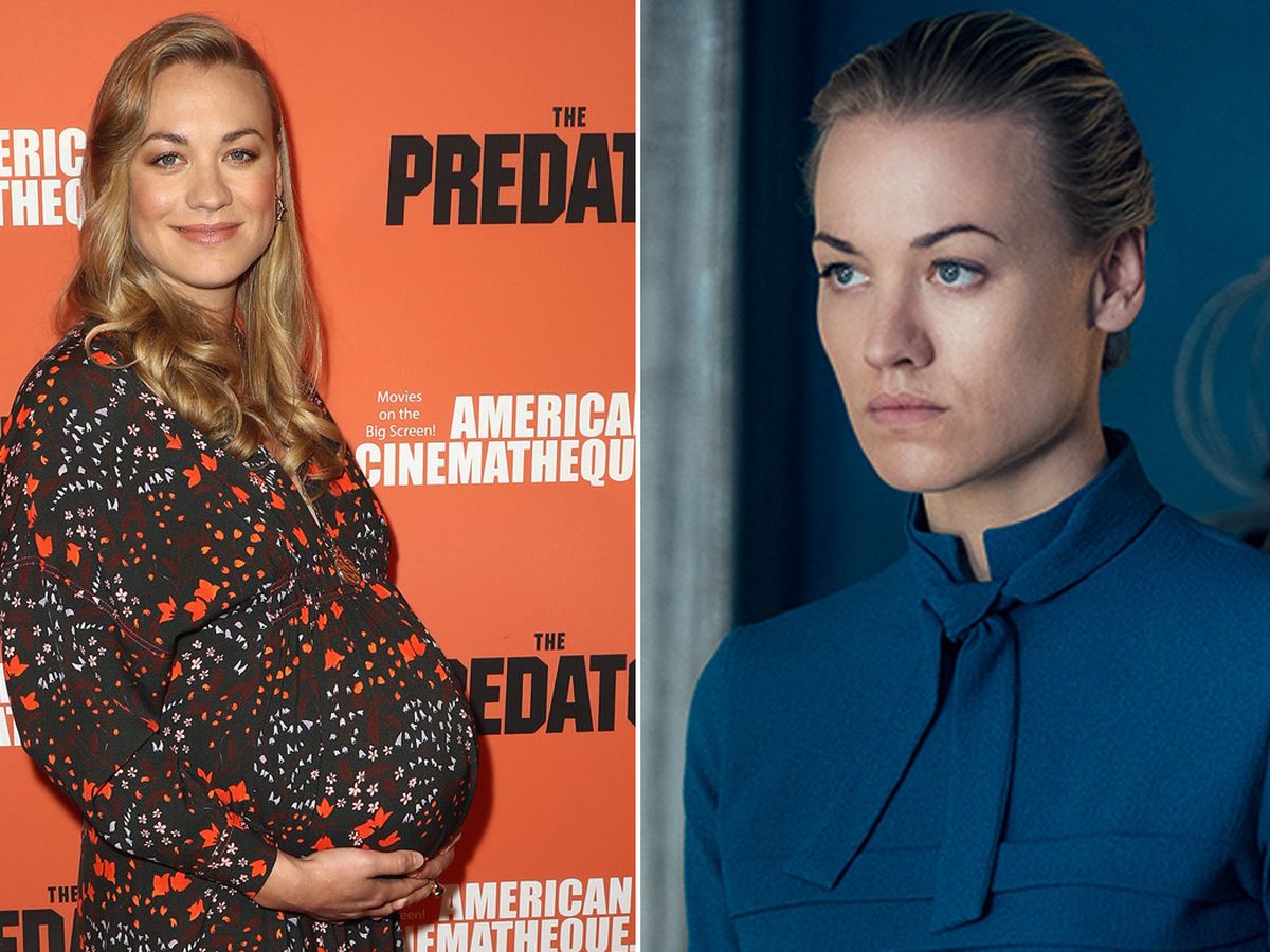 The Handmaid's Tale' star Yvonne Strahovski is worried she'll give birth at  the Emmy Awards - 9Celebrity