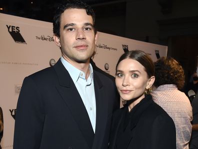 Louis Eisner and Ashley Olsen attend the YES 20th Anniversary Gala on September 23, 2021 in Los Angeles