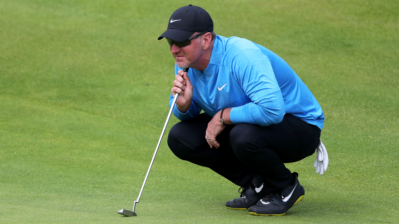 David Duval takes 14 shots on one hole in ghastly British Open first round