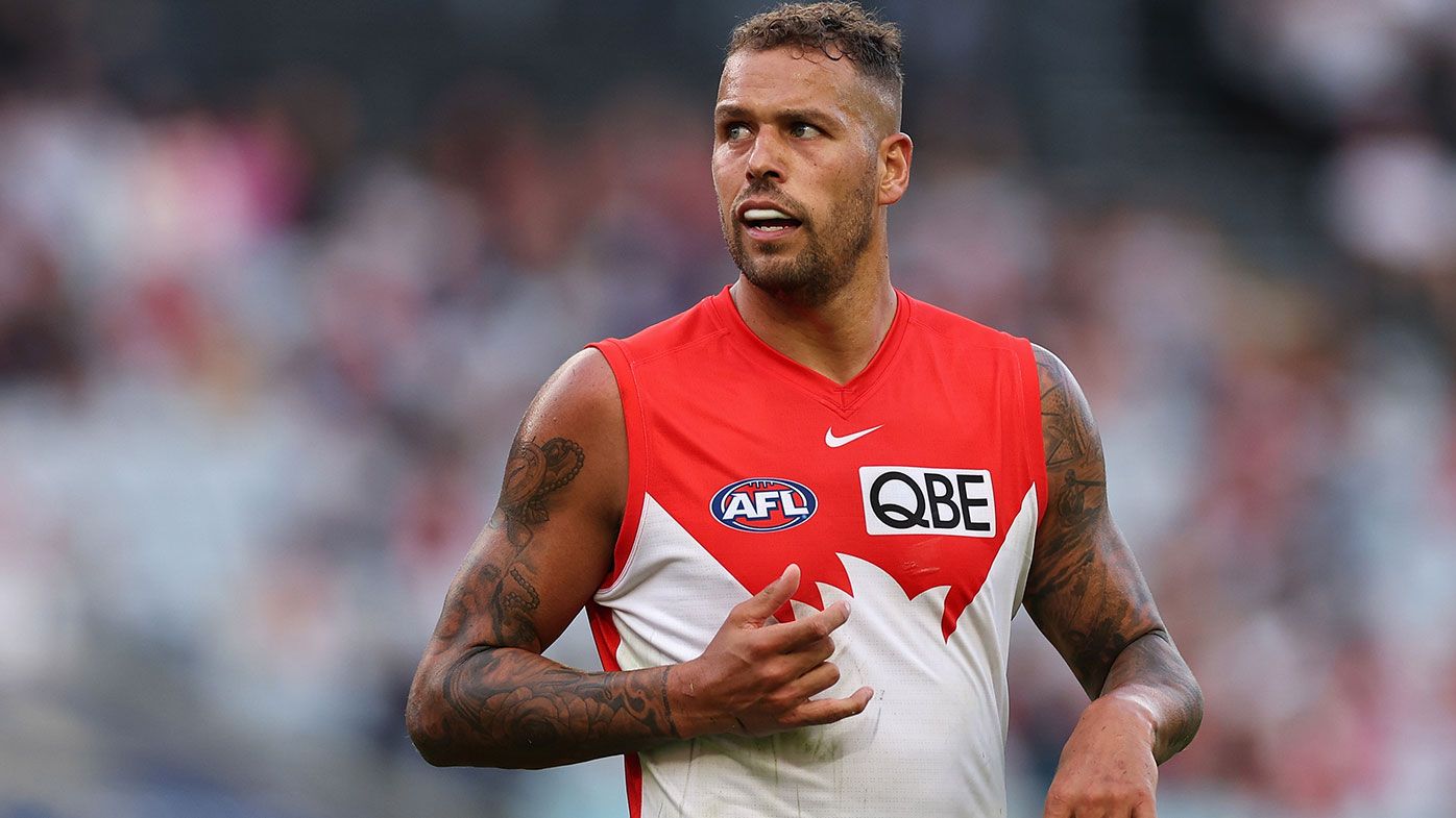 Lance Franklin of the Swans