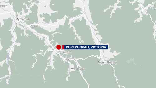 Mappa di Porepunkah