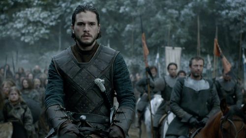 Kit Harington on Game of Thrones