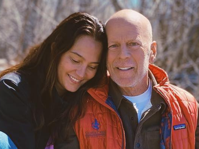 Bruce Willis with wife Emma Heming.Bruce Willis with wife Emma Heming.