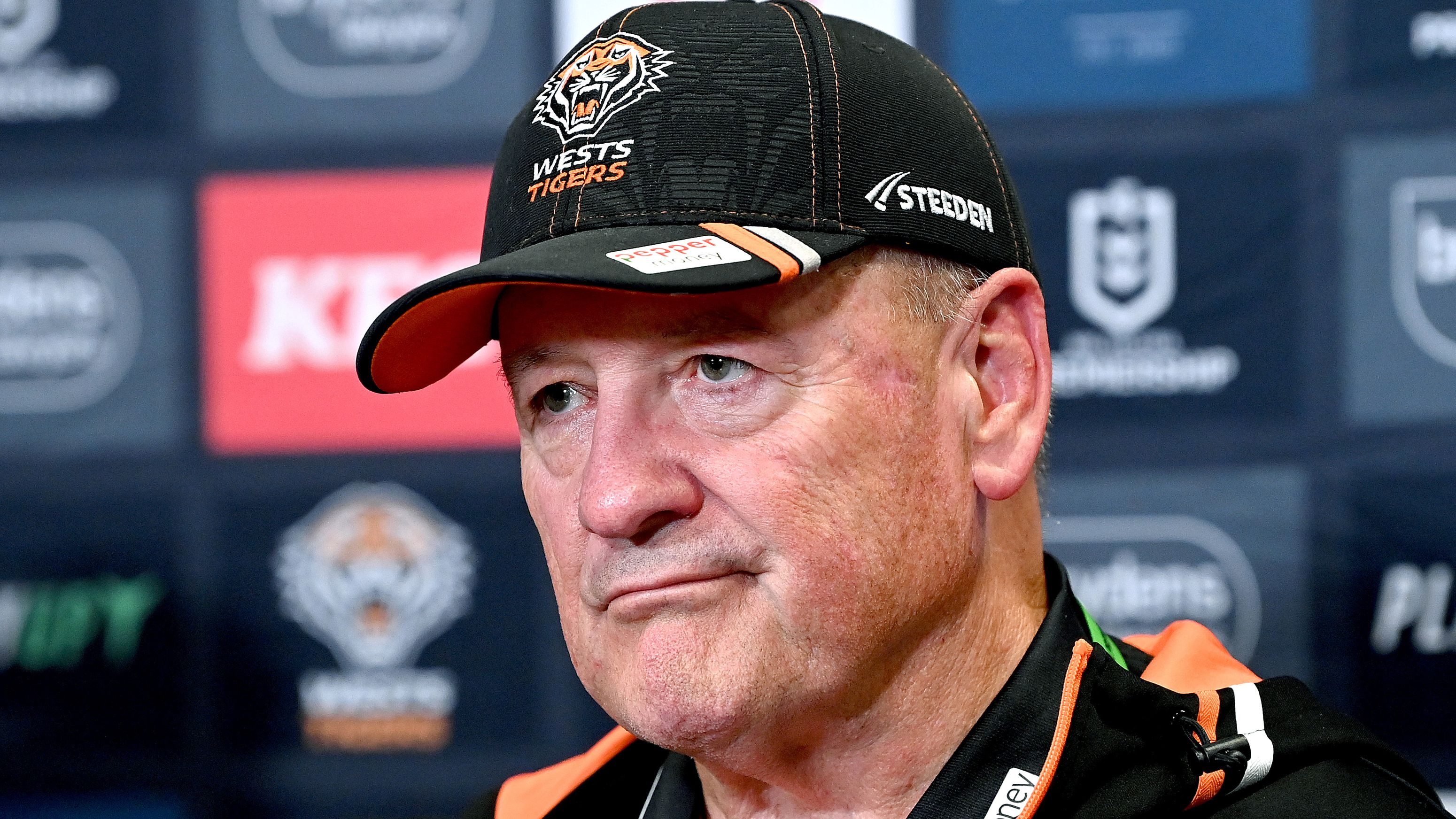 NRL news 2023 | Wests Tigers coach Tim Sheens addresses Luke Brooks  departure and reported rift with Scott Fulton