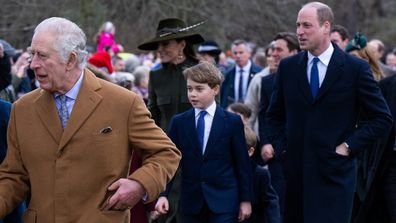 Prince George and King Charles coronation