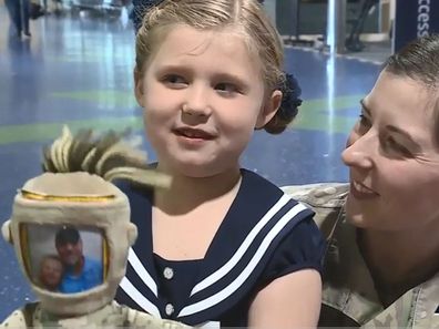 Child's military deployment doll lost at airport, returned after social media campaign