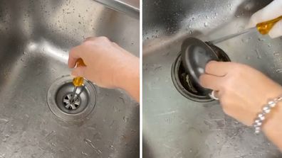 How to deep clean kitchen sink