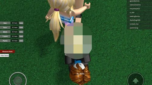 Seven Year Old S Avatar Gang Raped In Roblox Game - a censored screenshot from the roblox game amber petersen