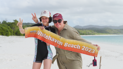 Lorelei and mum Jen made the most of their time on Hamilton Island.