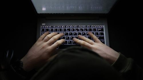 Scam hackers laptop cybercrime online criminals