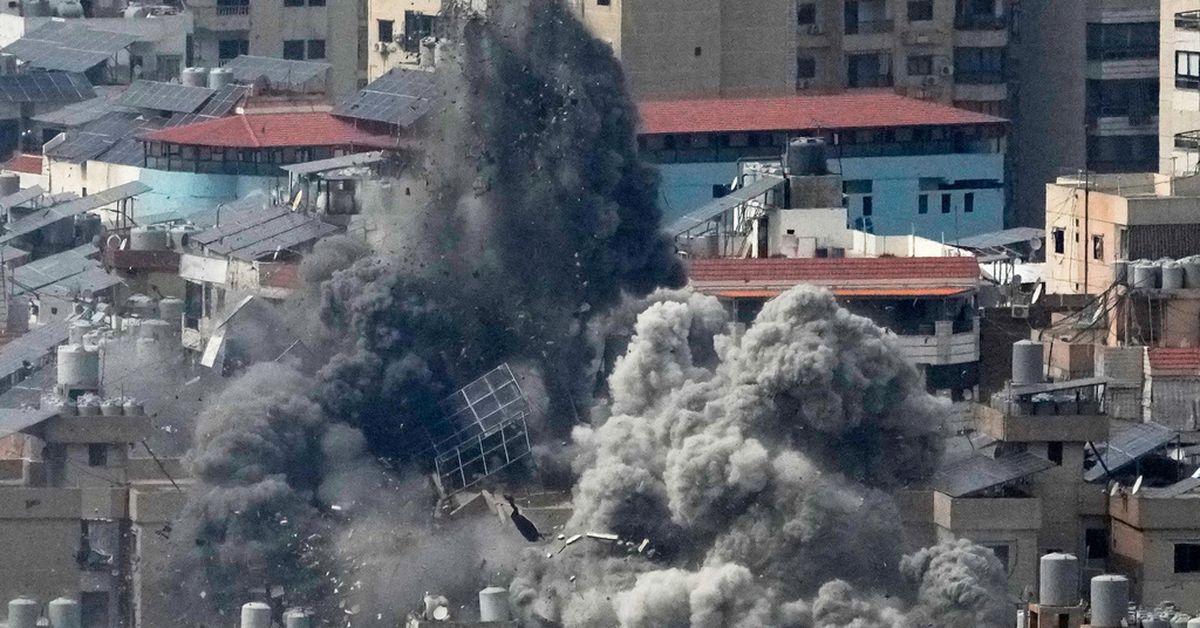 Israel hammers Beirut and Tehran as Iran attacks more Israeli targets