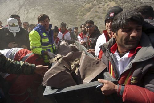 Eight bodies have been identified from the wreckage so far. (AAP)