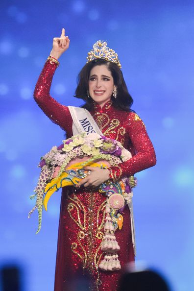 Miss Universe crowns its new winner: Miss Mexico Fátima Bosch wins days  after her viral confrontation caused a mass walkout - 9Honey