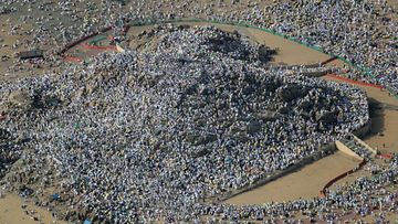 Millions of Muslims converge on Mecca for annual pilgrimage