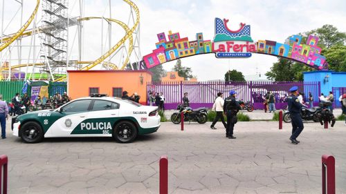An accident at the Feria de Chapultepec in Mexico City left two people dead Saturday. Full Credit: El Universal Agency/Hugo Garcia/EELG/AP