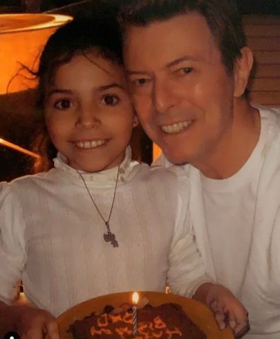 David Bowie and Iman's daughter Lexi Jones.