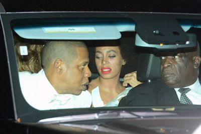 It's the worst thing that could happen on your wedding day (besides being left at the altar, of course)... and it happened to Solange Knowles.<br><br>Beyonce's sister broke out in hives while catching a ride with Queen Bey and Jay Z after her wedding reception in New Orleans. The last time we saw these guys together was that elevator fight back in May... but this time Queen Bey didn't stand back and do nothing, shielding Solange with a white cloth. What a sis!<br><br>Sources told TMZ that the 28-year-old bride suffered an unspecified food allergy. The hives were gone in just a few minutes… but not fast enough for the paps to snap poor Solange amid the drama.<br><br>Images: Snapper