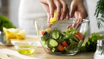 The salad dressings to use most: Lemon juice