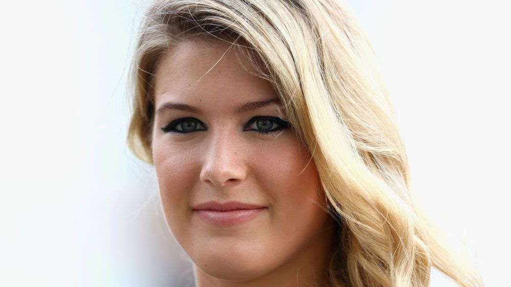 Canadian tennis star Eugenie Bouchard has lost a bet on Twitter over the New England Patriots' comeback in the Super Bowl. (AAP)
