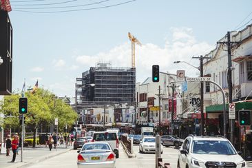 A residential apartment construction project in Sydney