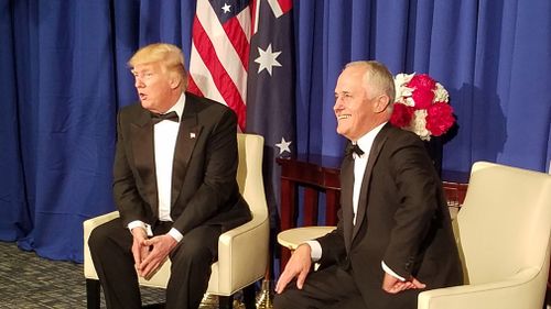 US President Donald Trump and Prime Minister Malcolm Turnbull met in New York back in May. (9NEWS/Robert Penfold)