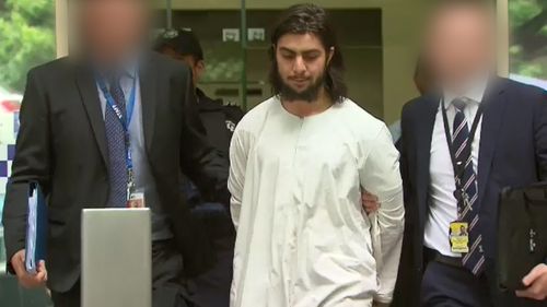 First look: The 21-year-old Greenvale man, Hanifi Halis, charged with one count of preparing a terror attack. 