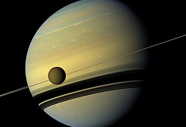 What is the name of Saturn's largest moon?