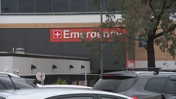 A man has been arrested after an elderly woman was allegedly attacked at the emergency department of a Sydney hospital.