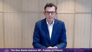 Victorian Premier, Daniel Andrews, speaks at the Hotel Quarantine Inquiry on 25 September, 2020.