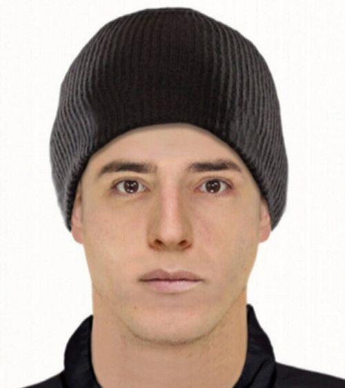 Police are now hunting for the attacker, who has been described as Caucasian and aged in his late teens to early 20s.