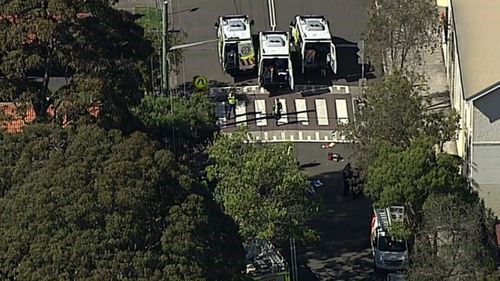 A man and a child have been hit by a car at Neutral Bay.