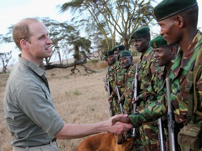 Prince William in Africa