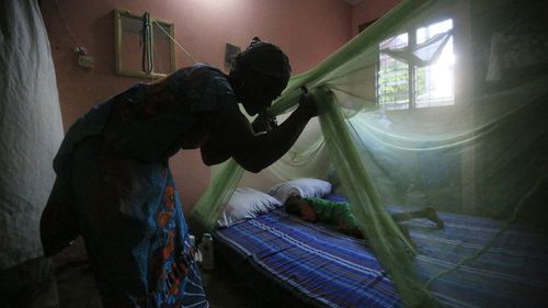 Malaria kills half a million people each year.