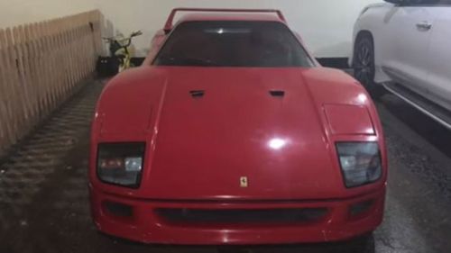 The Ferrari F40 that belonged to Uday Hussein has now been fully restored.