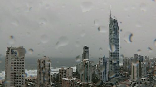 The majority of beaches are closed on the Gold Coast due to dangerous surf. (9NEWS)