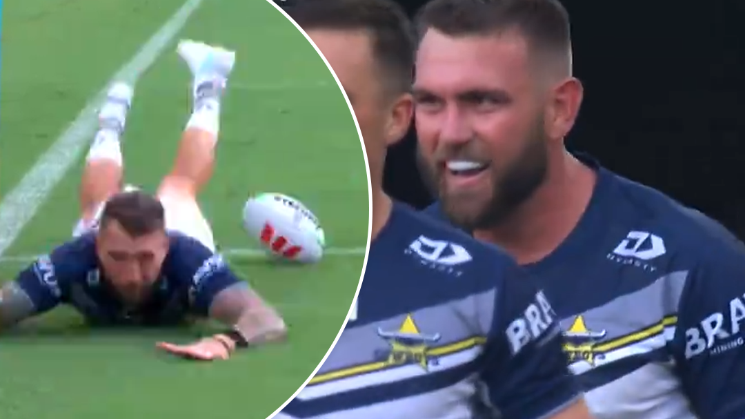 Cowboys seal comeback victory in golden-point thriller as Kyle Feldt equals club legend's try-scoring record