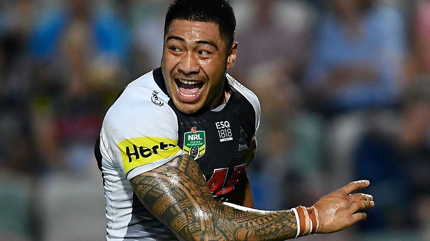 Penrith Panthers player Moses Leota surprises mum with new car