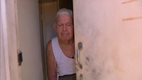Mr Hughes, who was left with a large gash to his head, ran to a neighbour's house covered in blood. (9NEWS)