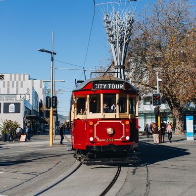 Christchurch Tram New Zealand