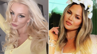 Courtney Stodden and Chrissy Teigen.