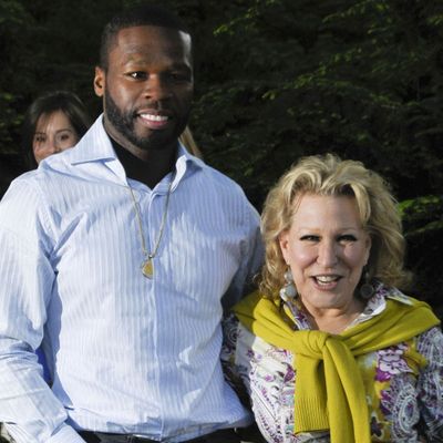 50 Cent and Bette Midler