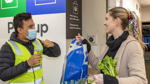 Shoppers can get all their discounted goods under the one roof.