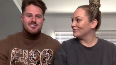 MAFS stars Bryce and Melissa reveal engagement and baby news