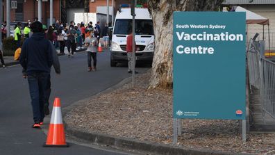 To date, more than 5.8 million NSW residents have been vaccinated against COVID-19. (Photo by James D. Morgan/Getty Images)